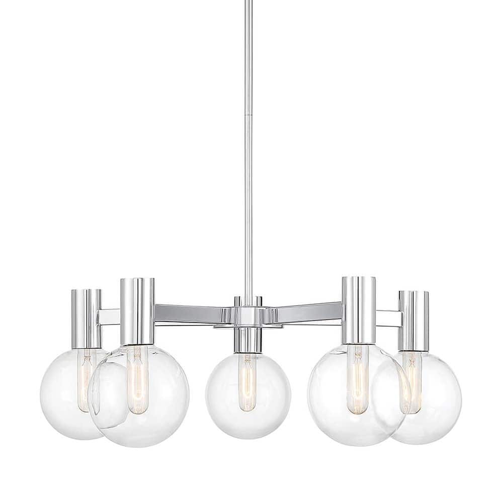 Savoy House 1-3073-5 Wright 5 Light 28" Wide Chandelier