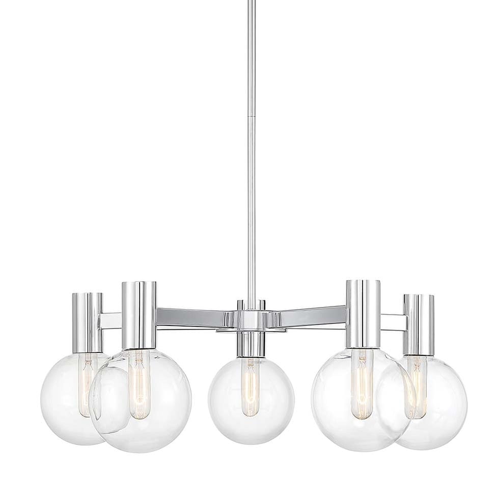 Savoy House 1-3073-5 Wright 5 Light 28" Wide Chandelier