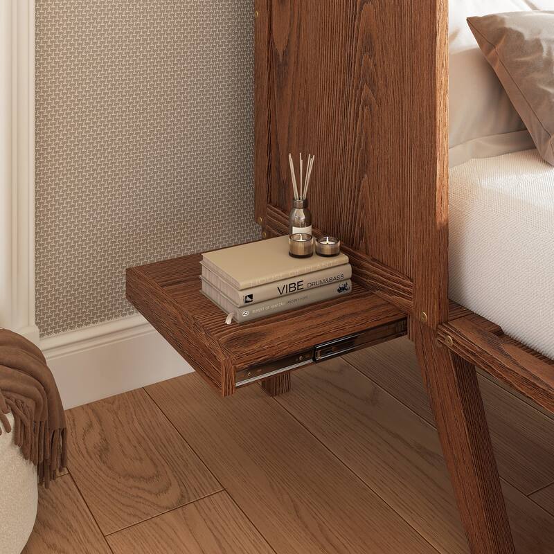 Solid Pine Murphy Cabinet Bed