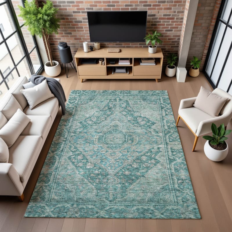 Premium Washable Super Soft Traditonal Marcus Mayfield Rug
