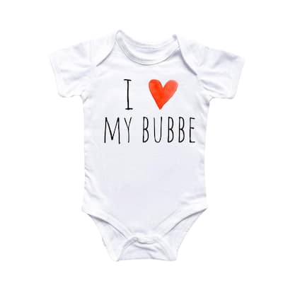 Bubbe - Baby Boy Girl Clothes Infant Bodysuit Funny Cute Newborn
