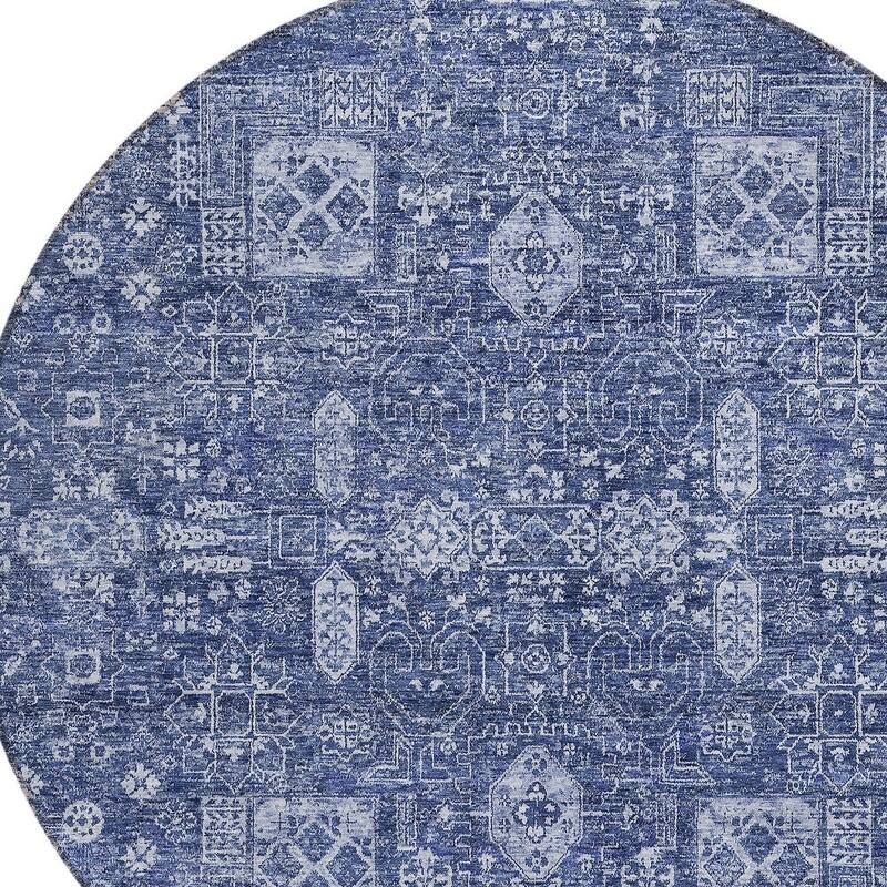 HomeRoots Oriental Transitional Rectangle Outdoor Rug