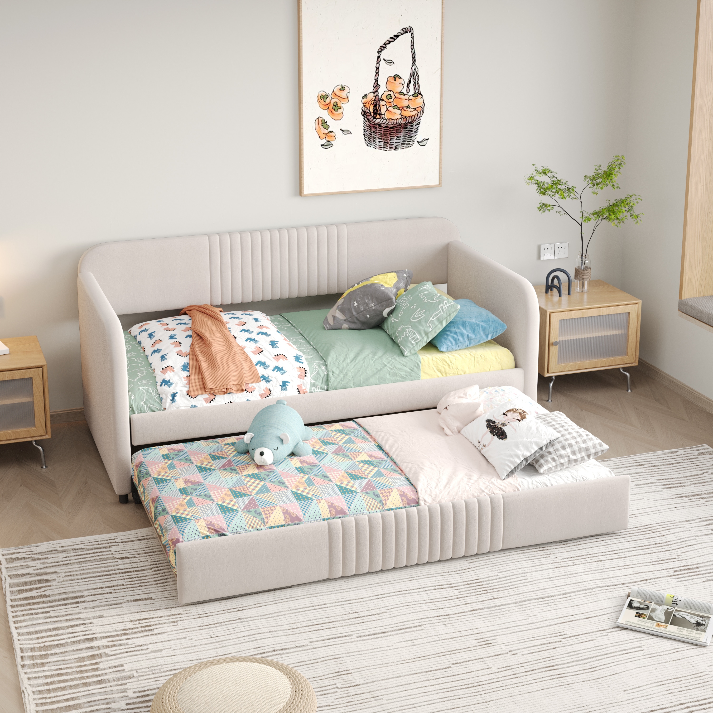 Aaru twin clearance daybed with trundle