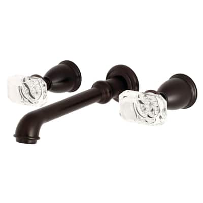 Kingston Brass Krystal Onyx Wall Mounted Roman Tub Filler