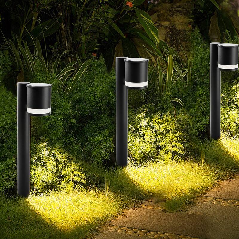 Solar Landscape Pathway Lights LED Outdoor Waterproof Dusk to Dawn Driveway Lights