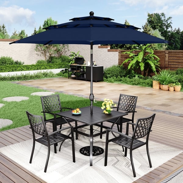 costco auto tilt patio umbrella SunVilla 10' Cantilever Umbrella