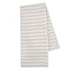 preview thumbnail 1 of 2, Lambs & Ivy Signature Separates Taupe/White Chevron Chenille Soft Baby Blanket