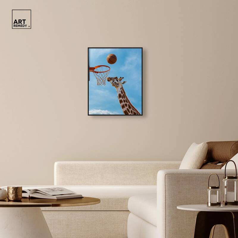 Gentle Giant's Game Canvas by Art Remedy