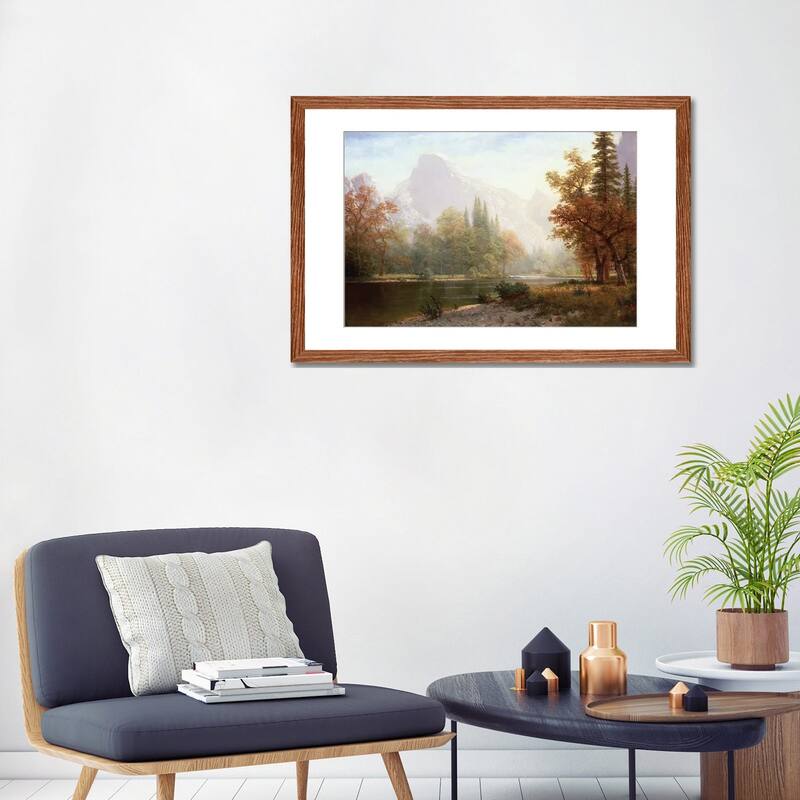 iCanvas "Half Dome, Yosemite " by Albert Bierstadt