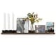 preview thumbnail 10 of 15, Rustic State 36 Inch Narrow Wall Mounted Shelves