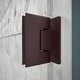 preview thumbnail 8 of 14, DreamLine Unidoor Plus 42 in. W x 30 3/8 in. D x 72 in. H Frameless Hinged Shower Enclosure - 30.38" x 42"