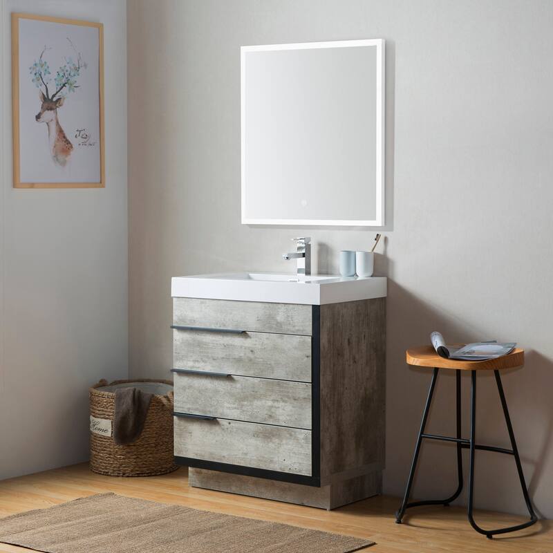 Hatcher 30" Single Bathroom Vanity Set