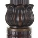 preview thumbnail 11 of 13, Victoria River of Goods Multicolor Stained Glass Dome Shade 64-Inch Floor Lamp - 18" x 18" x 64"