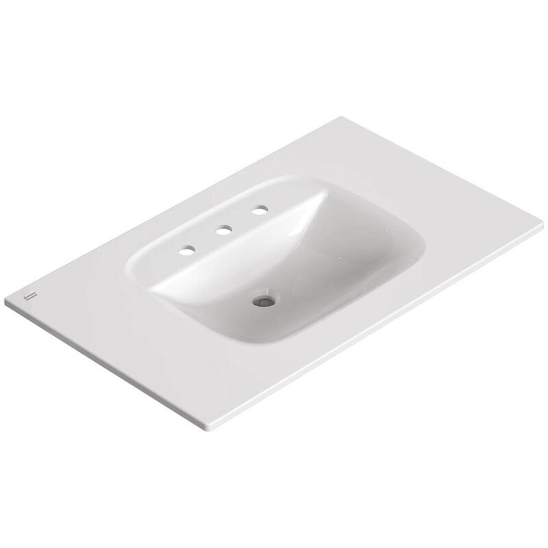 American Standard 1806.008 Aspirations 37.00" Vitreous China Vanity - White - Painted
