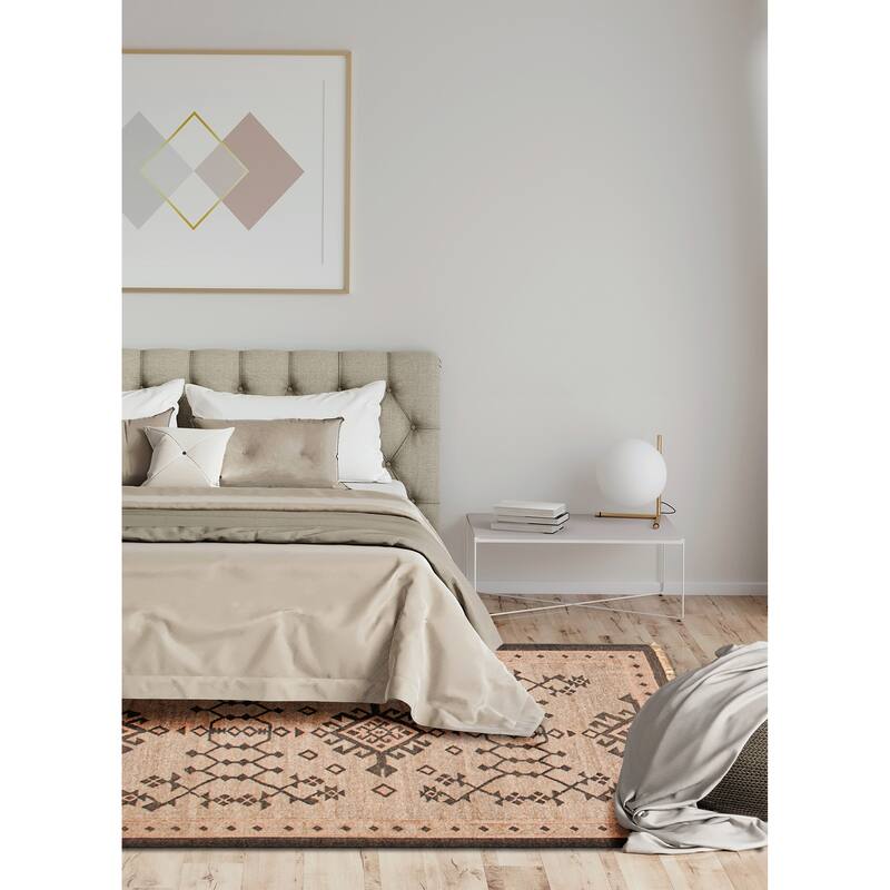 Ankara FW Beige Kilim 5'4" x 7'4" - 5'4 x 7'4