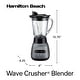 preview thumbnail 9 of 7, Hamilton Beach Wave Crusher Blender with 20 Oz. Travel Jar