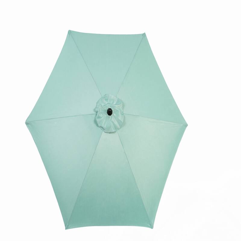 9FT Patio Umbrella with Push Button Tilt and Crank(Base Not Included)