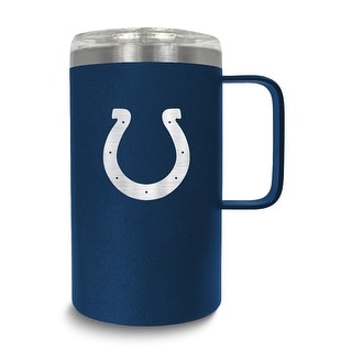 Nfl Indianapolis Colts Stainless Steel 18 Oz. Hustle Mug With Lid - Bed 