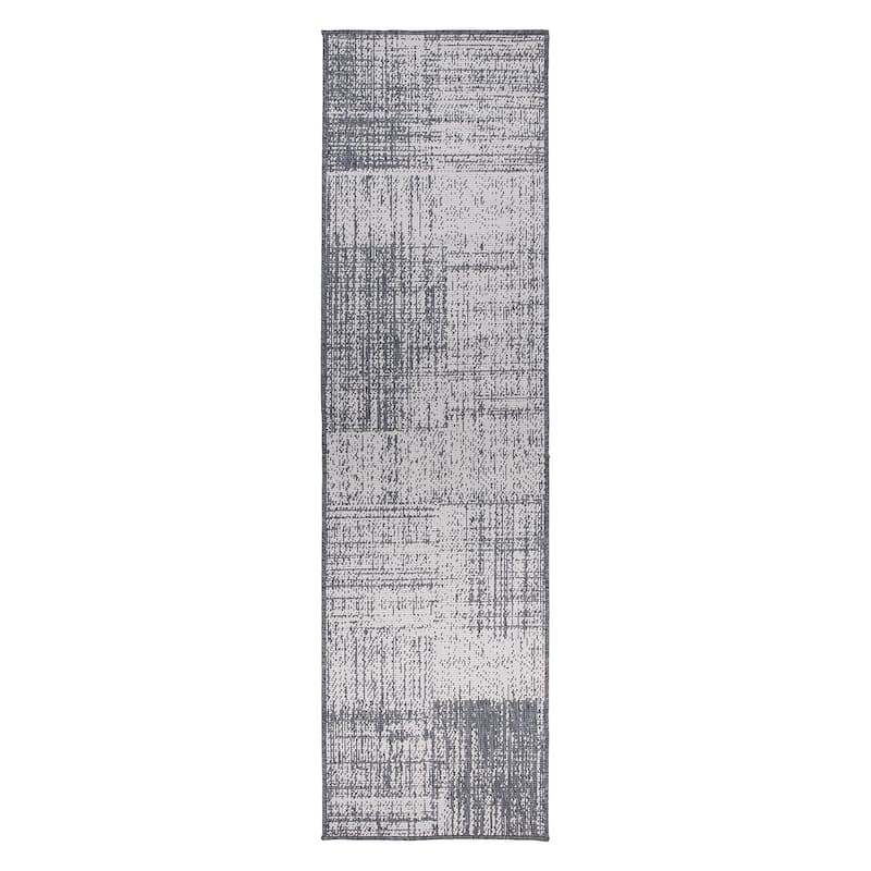 World Rug Gallery Distressed Boxes Indoor/Outdoor Area Rug