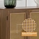 preview thumbnail 41 of 55, Filippo Traditional Rattan 3-Door Sideboard Cabinet by HULALA HOME