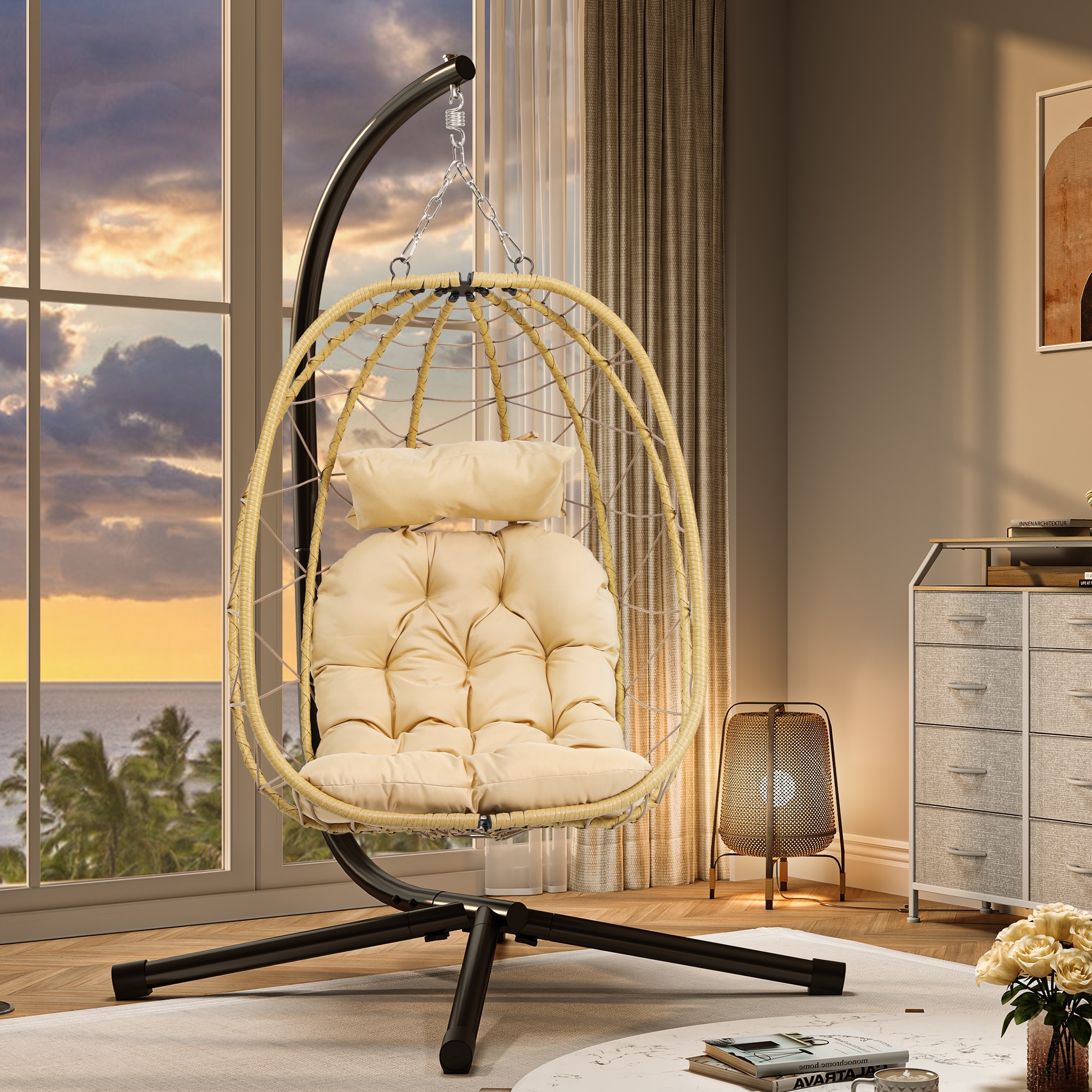 Swing Chair with Stand On Sale Bed Bath Beyond 37523472