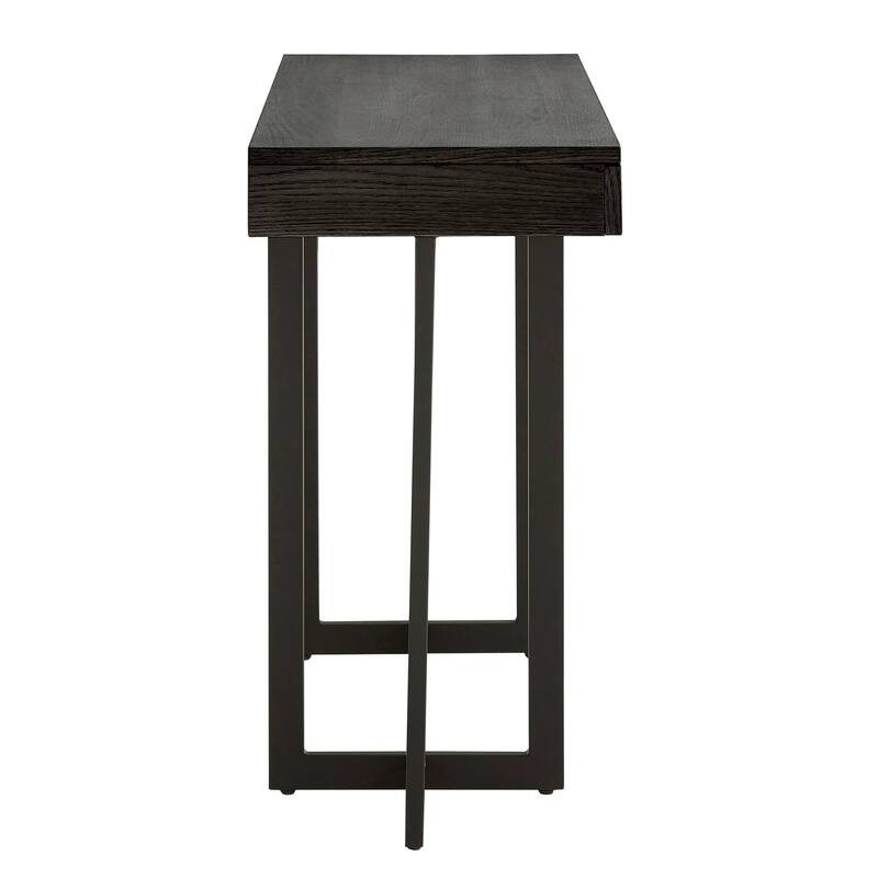 Eldersley Wood Finish Sofa Table with Two Drawers by iNSPIRE Q Modern