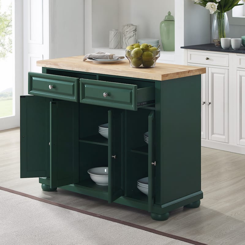 Crosley Madison Kitchen Island/Cart - 18"x42"x36.63"