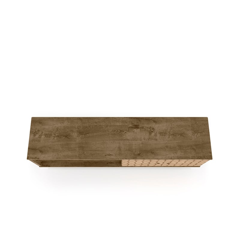 Liberty Mid-Century Modern 3-Shelf TV Stand