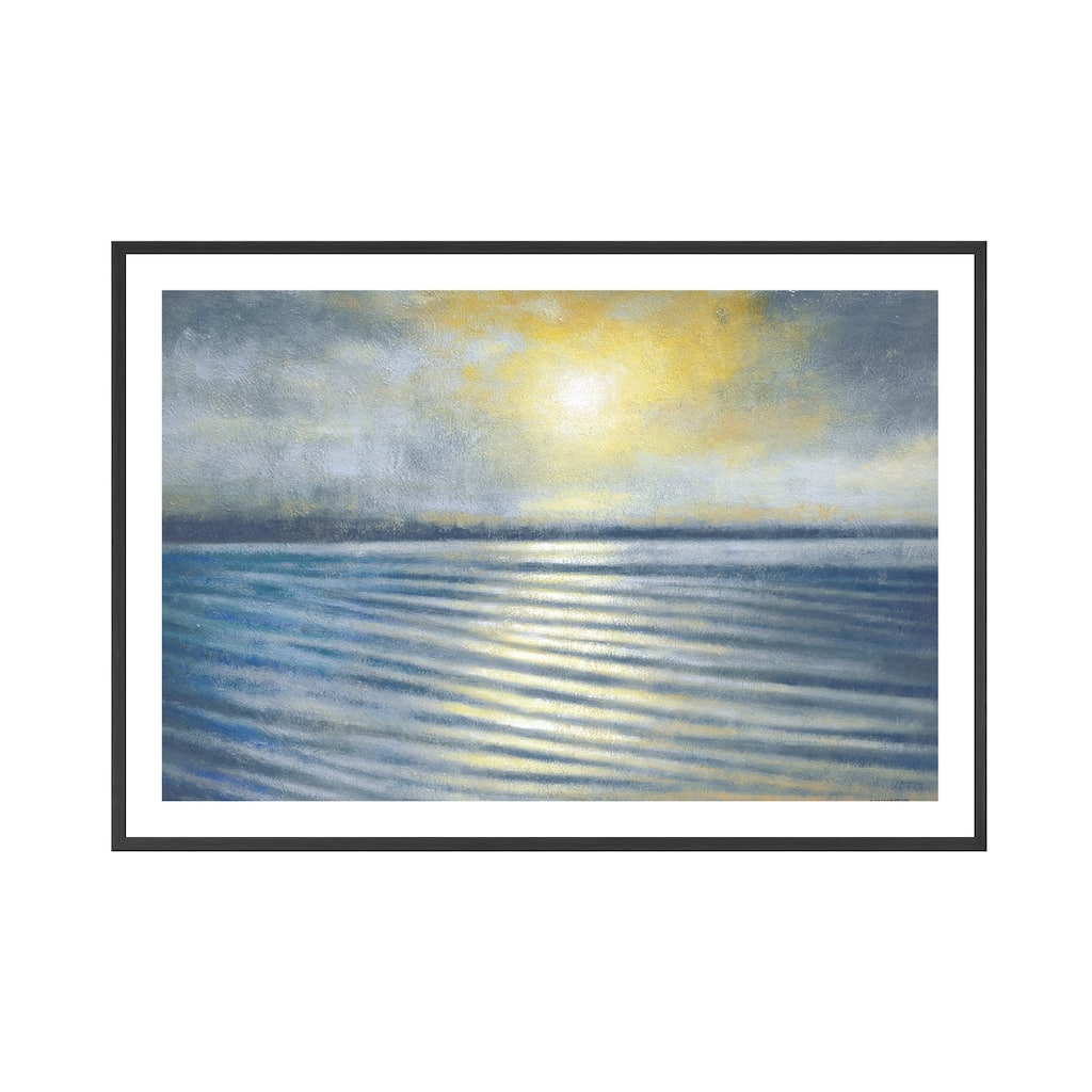Ripples Framed Print Wall Art by Norman Wyatt Jr.