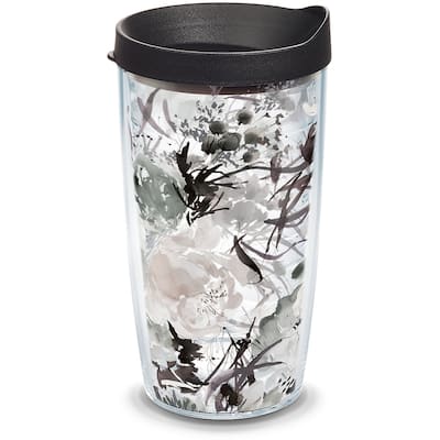 Tervis Kelly Ventura Shade Blooms Made in USA Double Walled Insulated Travel Tumbler, Classic