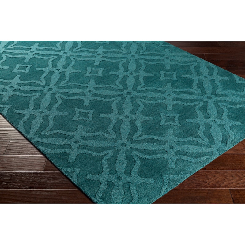 Copper Grove Santa Fe Hand-loomed Wool Rug