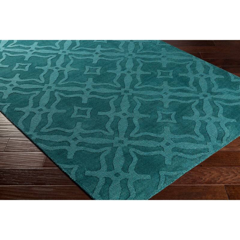 Livabliss Santa Fe Hand-loomed Wool Runner Rug