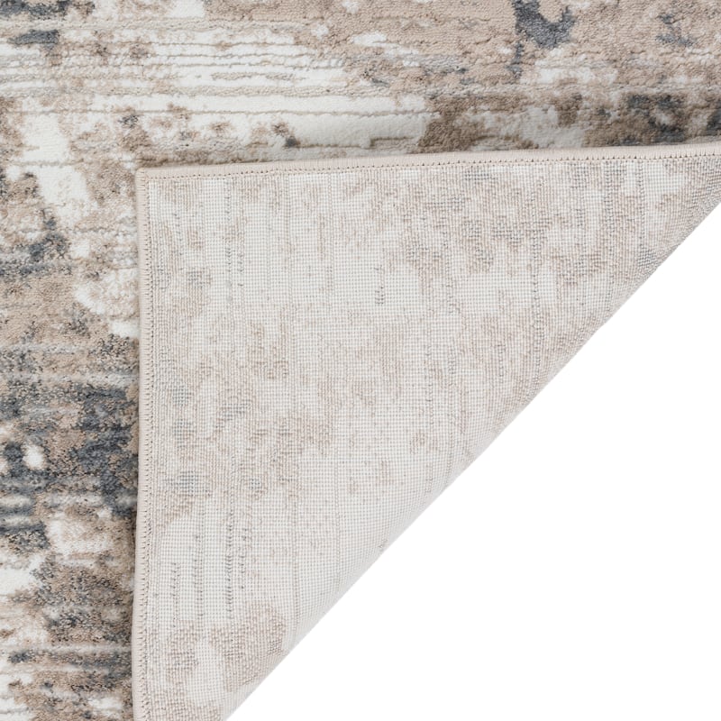Ansley Vintage Dressed Abstract Rug