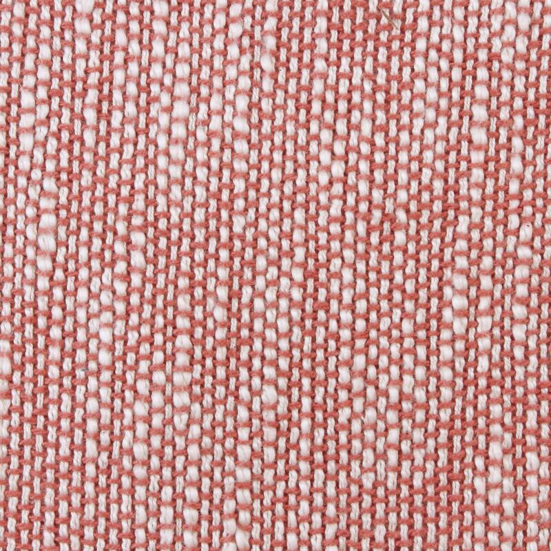 Hand Woven Two Tone Square Throw Pillow - 20" - Red and White