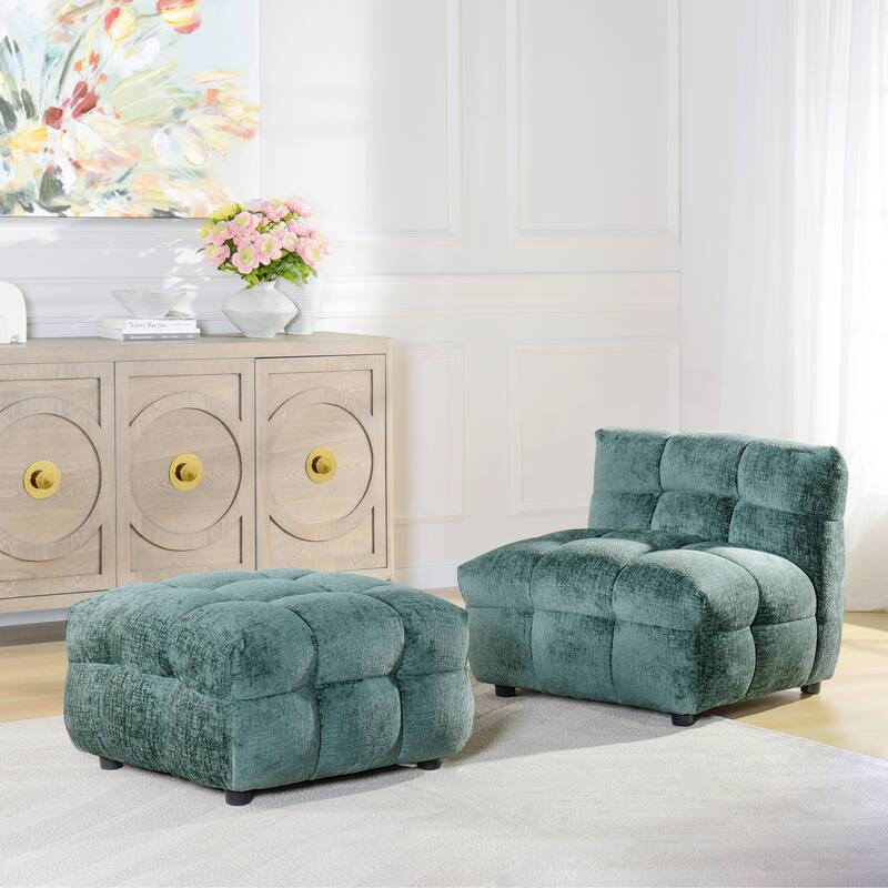 StyleCraft Amalfi Modular Armless Accent Chair