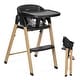 preview thumbnail 13 of 16, Evolur Nimbus HighchairEvolur Nimbus Highchair Black