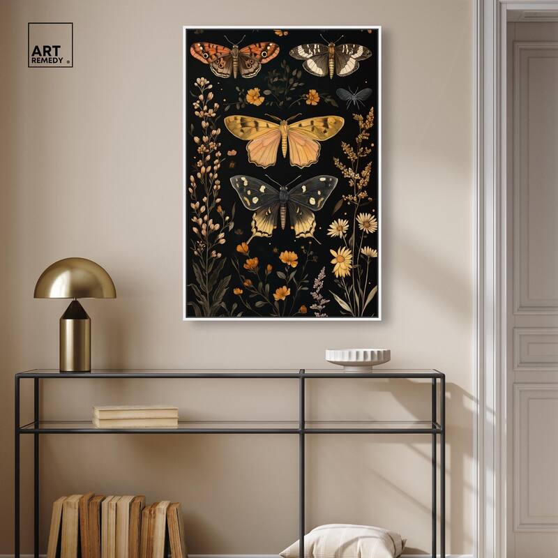 Winged Visitors II Canvas by Art Remedy