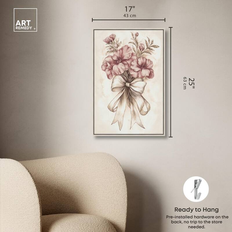 Tied with Tenderness I Canvas by Art Remedy