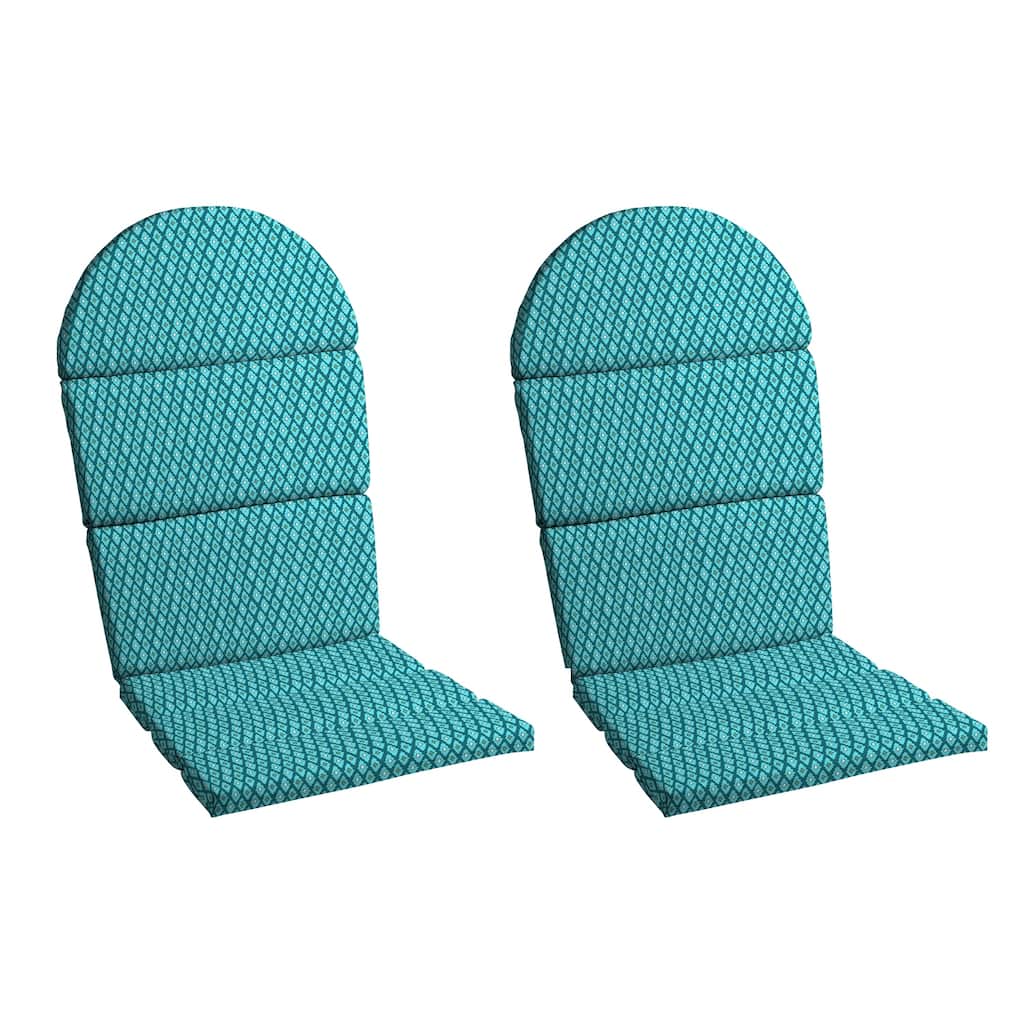 ARDEN Outdoor Foam Adirondack Cushion, Set of 2 - 20 x 18