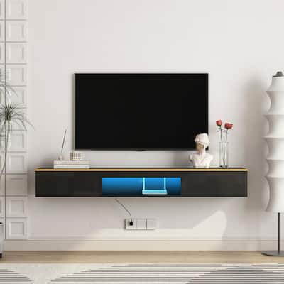 Floating TV Stand Wall Mounted