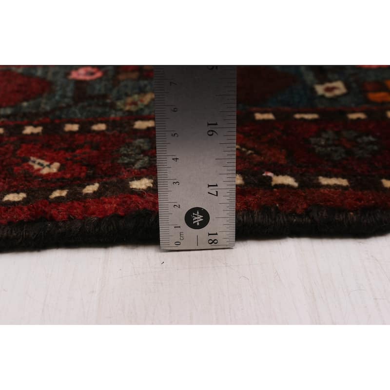 ECARPETGALLERY Hand-knotted Andelz Navy Wool Rug - 3'5 x 12'8