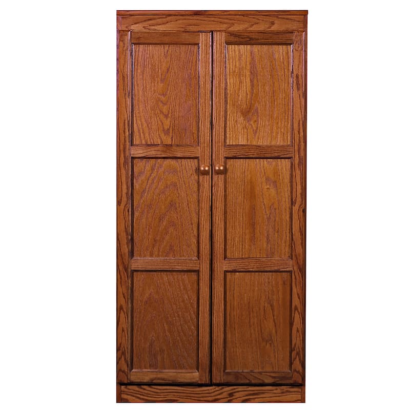 Concepts in Wood Storage Cabinet, 60 inch with 4 Shelve