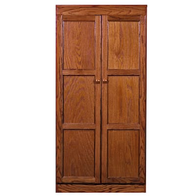 Concepts in Wood Storage Cabinet, 60 inch with 4 Shelve