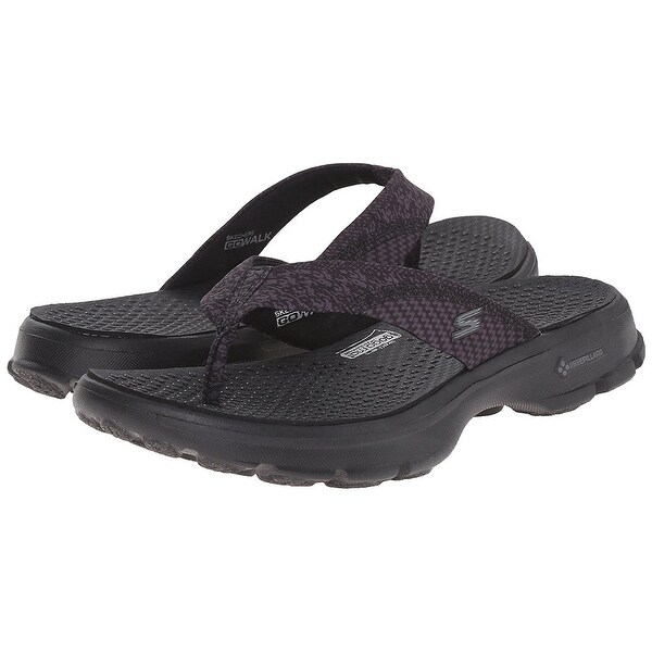 skechers go walk pizazz flip flops