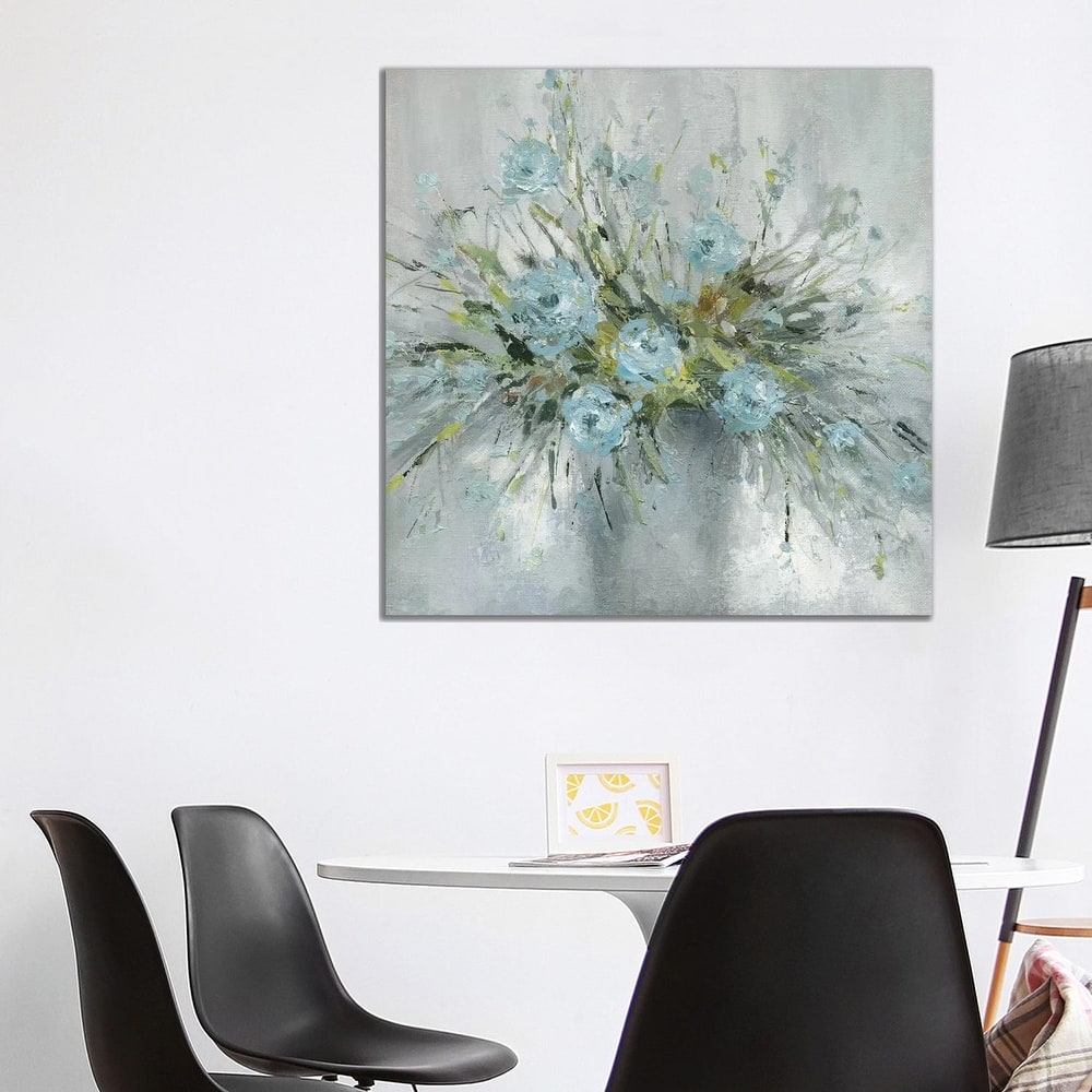 iCanvas "Blue Bouquet III" by Carol Robinson Canvas Print