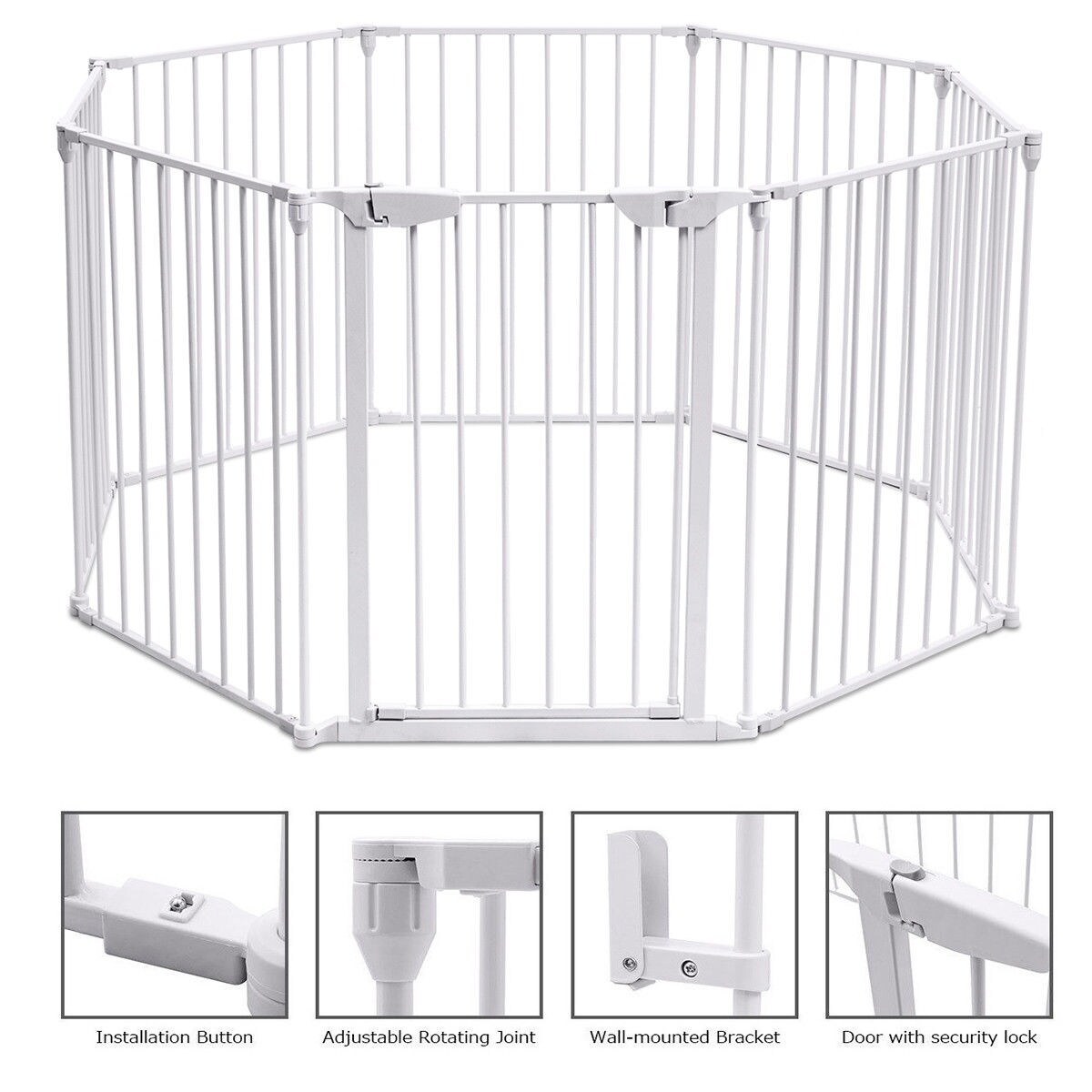 octagon baby pen