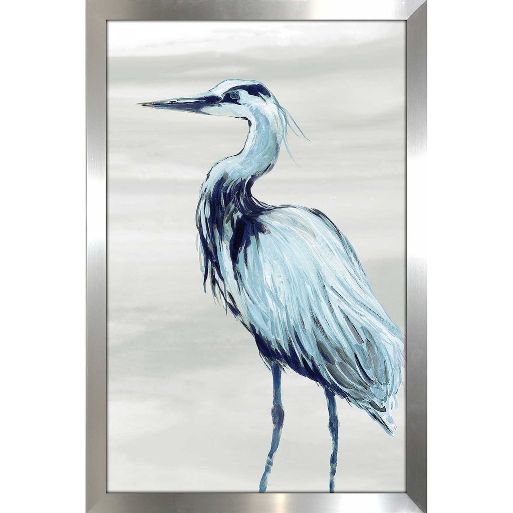 "By the Sea Crane II" by Carol Robinson Print on Acrylic