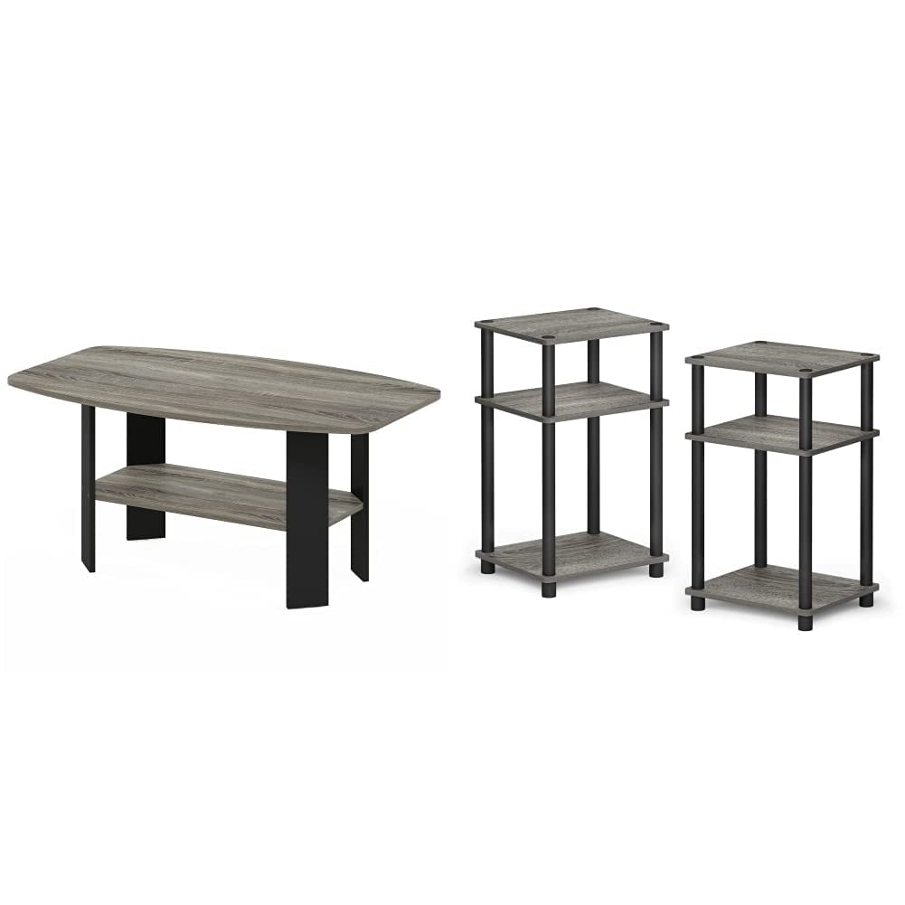 Furinno petite end table 2025 bedroom night stand