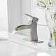 preview thumbnail 24 of 47, Vibrantbath Vessel Sink Faucet Waterfall with Pop Up Drain