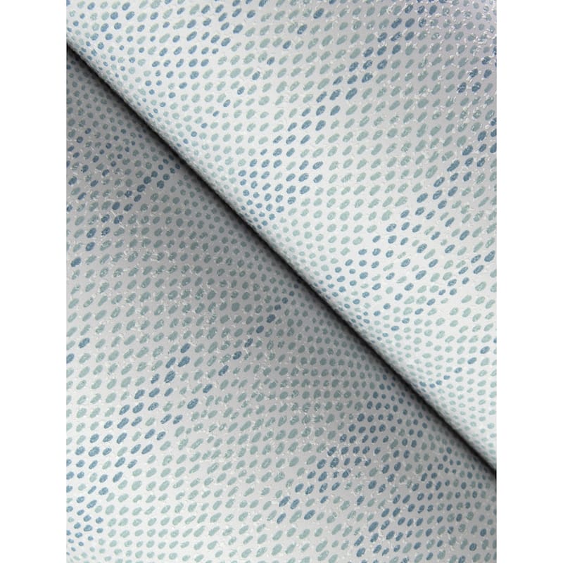 A-Street Prints Baris Aqua Stipple Stripe Wallpaper